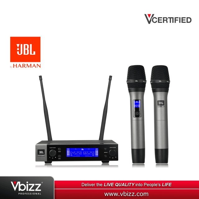 product-image-JBL VM200 Wireless Microphone System