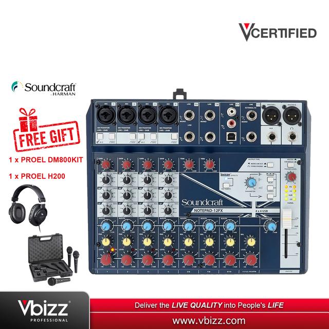 product-image-Soundcraft NOTEPAD 12FX Audio Analog Mixer