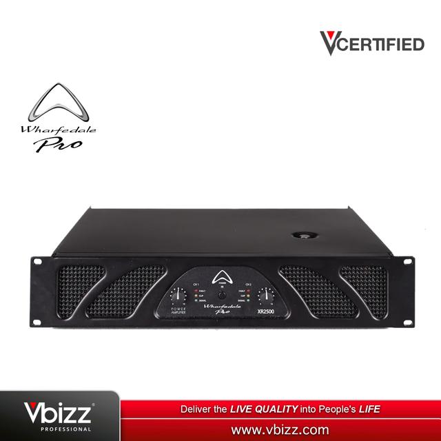product-image-WHARFEDALE XR2500 2 Channel Amplifier, 500W @ 8 ohm