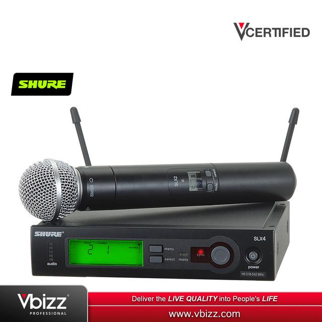 product-image-Shure SLX24/SM58 Wireless Microphone System (SLX24 SM58)