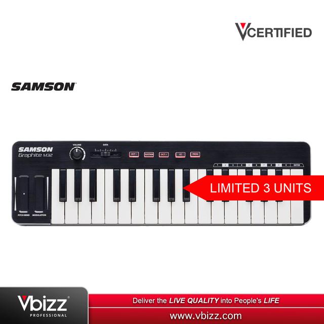 product-image-SAMSON GRAPHITE M32 Mini USB MIDI Controller