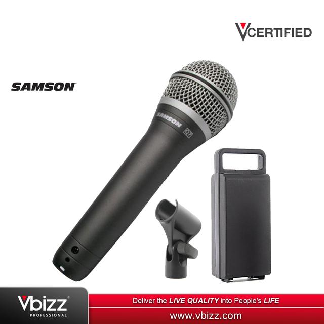 product-image-SAMSON Q7 Professional Supercardioid Dynamic Handheld Microphone
