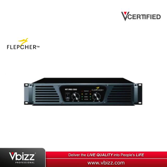 product-image-FLEPCHER MTPRO300 2X300W, 2U Power Amplifier