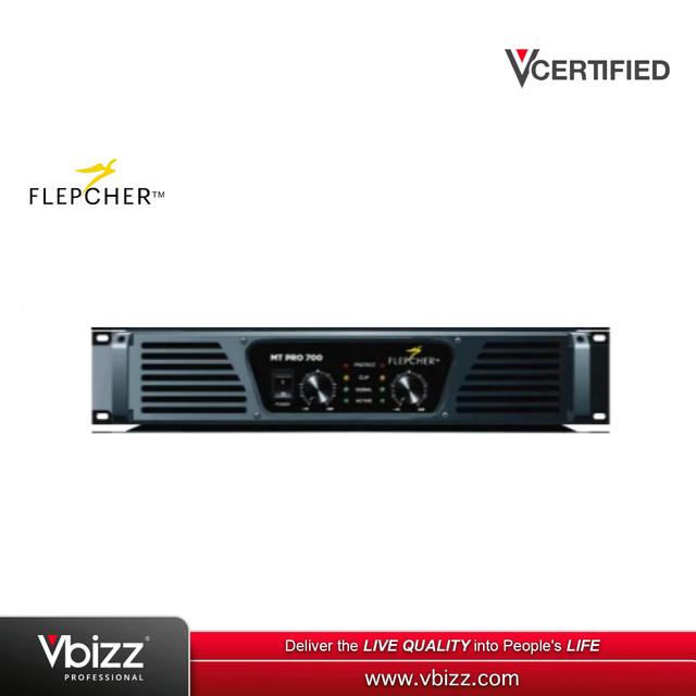 product-image-FLEPCHER MTPRO700 2X700W, 2U Power Amplifier