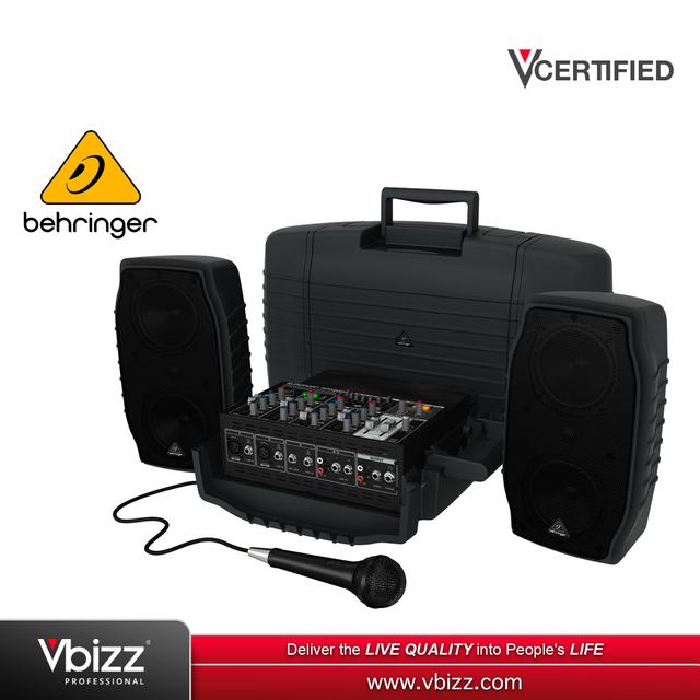 product-image-Behringer PPA200 200W Portable PA System for Clear Audio Performance