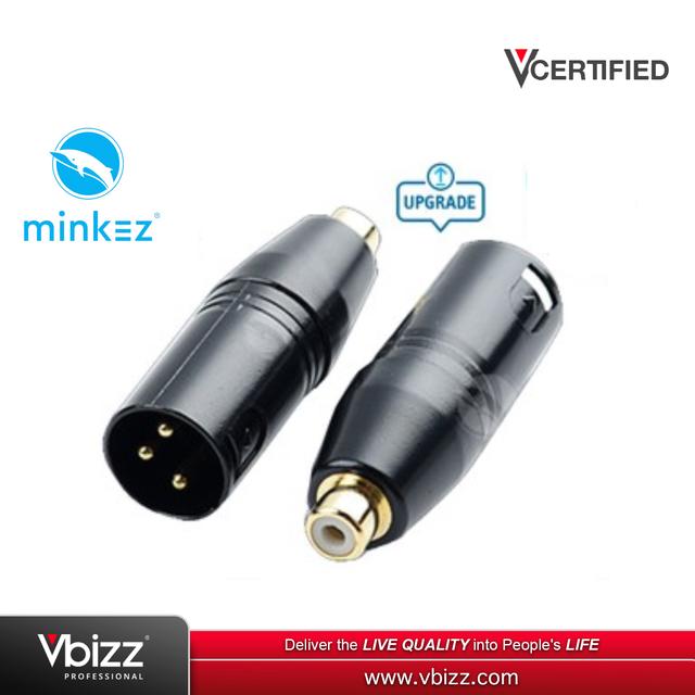 product-image-Minkez XLRMRCAF - B XLR Male to RCA Female Connector Adapter