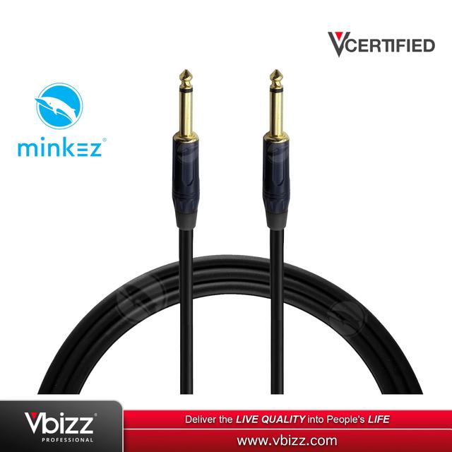 product-image-Minkez 1 - 25M VMJ 6.35MM TS Microphone AUX Audio Signal Guitar Unbalanced Cable