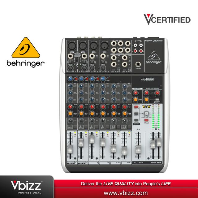 product-image-Behringer XENYX 1204USB Mixer for Professional Audio Management