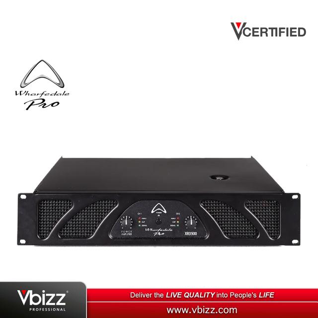 product-image-WHARFEDALE XR3500 2 Channel Amplifier, 1000W @ 8 ohm