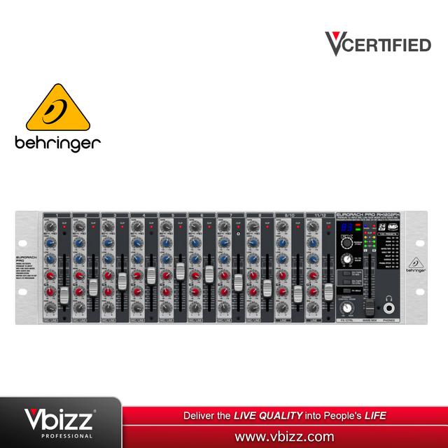 product-image-Behringer RX1202FX Rackmount Mixer for Professional Audio Control