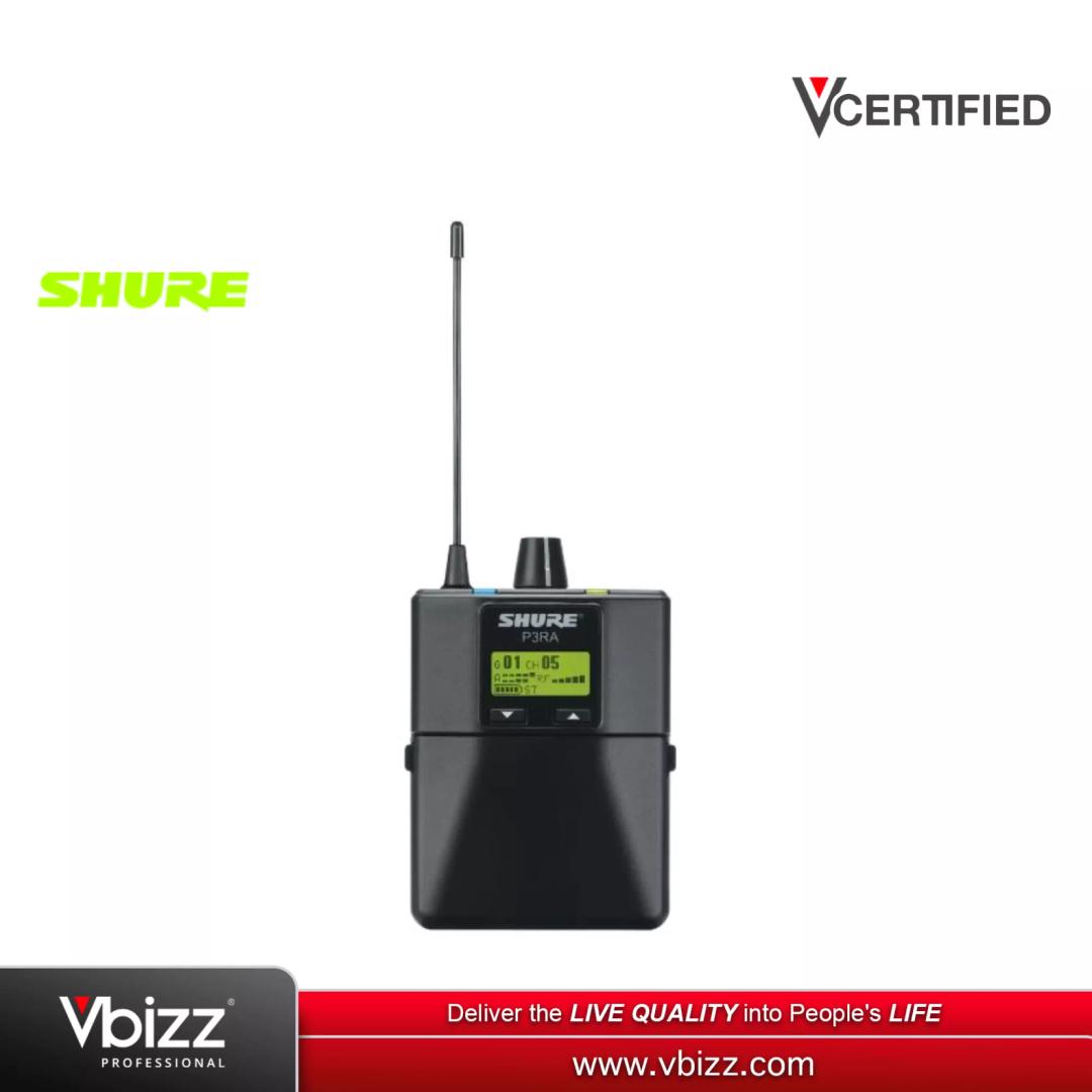 shure-p3ra-premium-wireless-bodypack-receiver