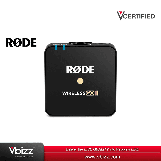 product-image-Rode Wireless GO II TX | Transmitter for the Wireless GO II Compact Digital Microphone System