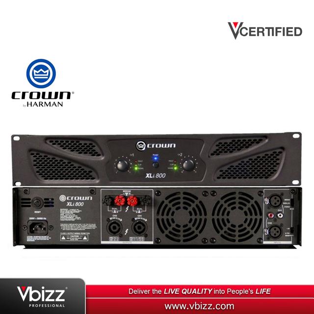 product-image-Crown XLI800 2x300W Power Amplifier