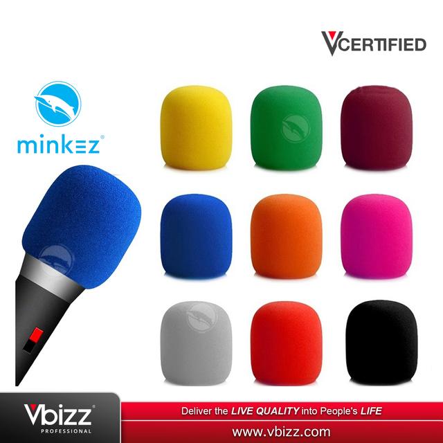 product-image-Minkez MIC COVER Thick & Colorful Microphone Cover Windscreen Foam (Color Randomly)