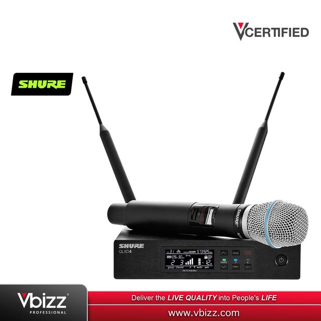 product-image-Shure QLXD24 / BETA87A Wireless Microphone System (QLXD24 BETA87A)