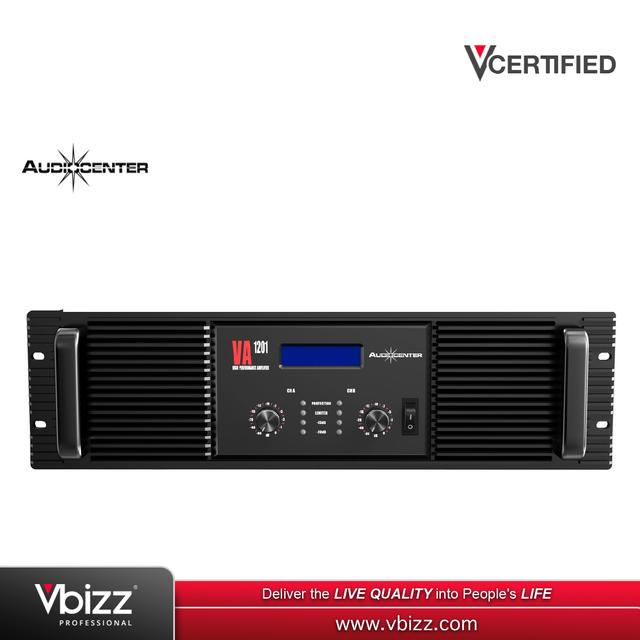 product-image-Audiocenter VA1201 Power Amplifier for High-Performance Audio Amplification