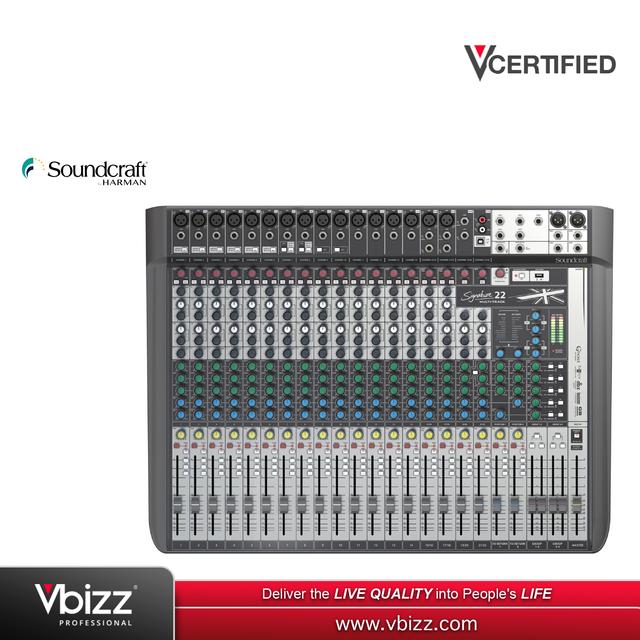 product-image-Soundcraft SIGNATURE 22 Audio Analog Mixer