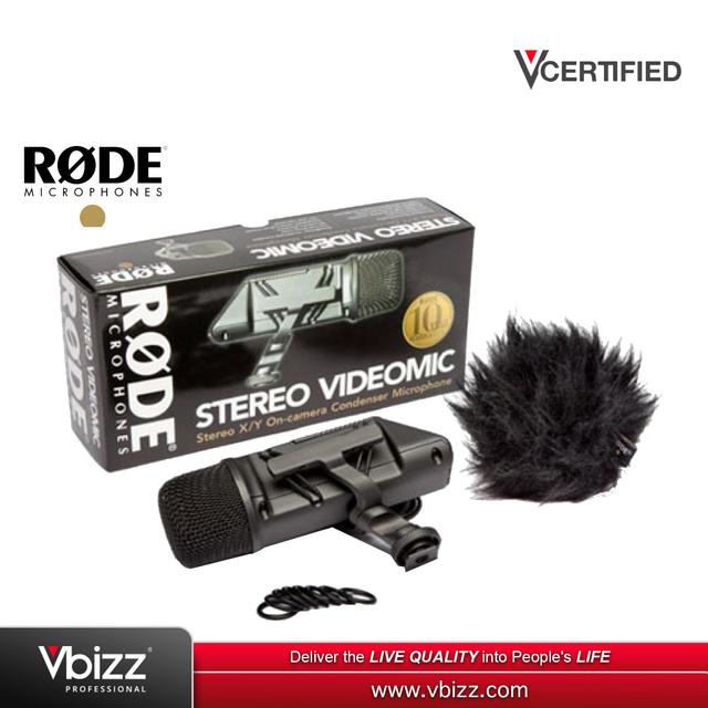 product-image-Rode STEREO VIDEOMIC X Broadcast Grade Stereo On Camera Microphone