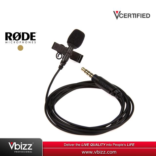 product-image-RODE LAVALIER Omni-directional Lapel Microphone