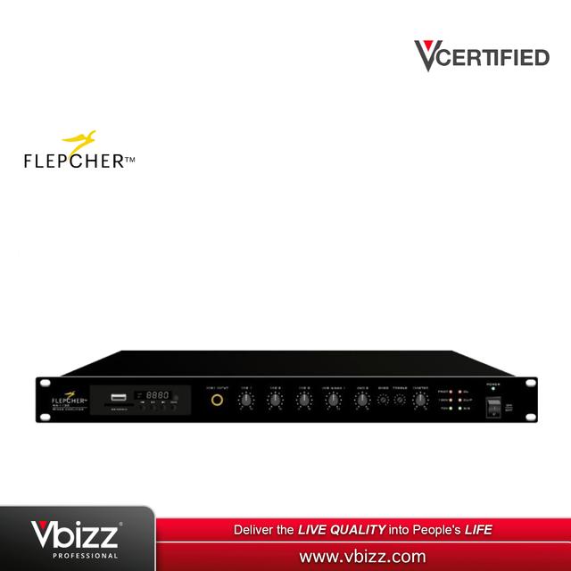 product-image-FLEPCHER MA-1120 120W Mixer amplifier with MP3/Tuner/Bluetooth & Euro Block Connector