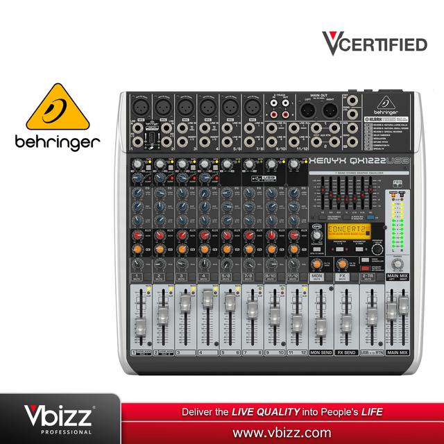 product-image-Behringer XENYX QX1222USB Mixer