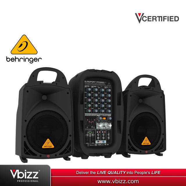 product-image-Behringer PPA500BT 500W Portable PA System