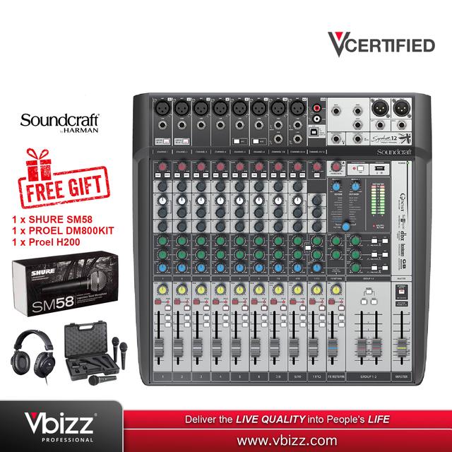 product-image-Soundcraft SIGNATURE 12 MTK Audio Analog Mixer