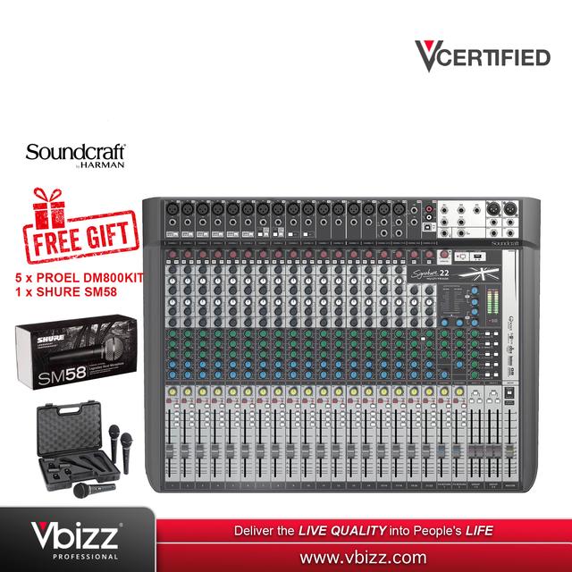 product-image-Soundcraft SIGNATURE 22 MTK Audio Analog Mixer