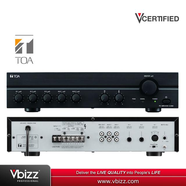 product-image-TOA A2060H 60W Mixer Amplifier
