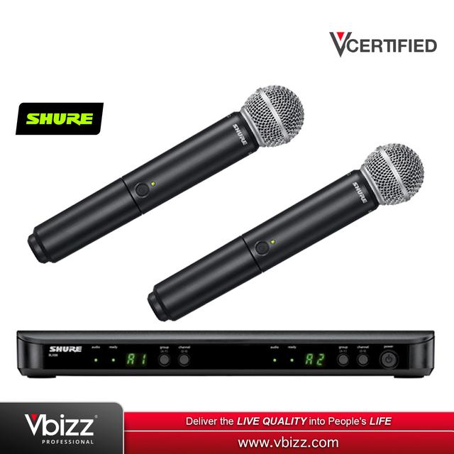 product-image-Shure BLX288/SM58 Wireless Microphone System (BLX288 SM58)