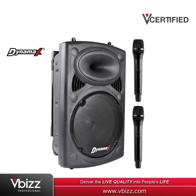 product-image-Dynamax PRO151A 15" 350W Portable PA System