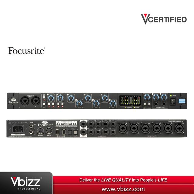 product-image-FOCUSRITE SAFFIRE PRO 40 20 In 20 Out Firewire Audio Interface with 8 Pre-Amps