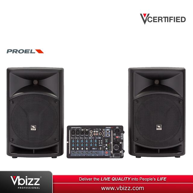 product-image-PROEL FREEPASS10USB All-In-One Portable PA Sound System