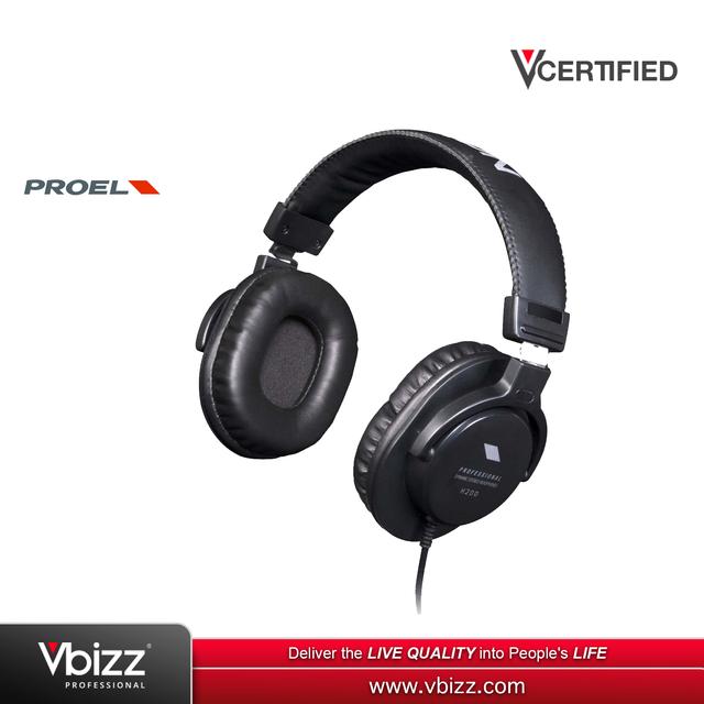 product-image-PROEL H200 Monitor Closed-Back Professional Stereo Headphone