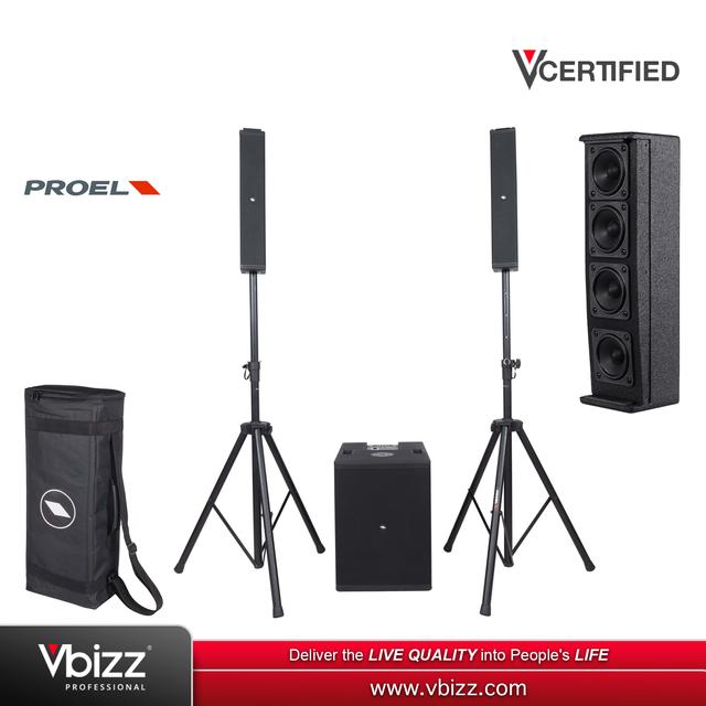 product-image-PROEL SESSION4 4x2.75" 2x6.5" Portable PA System (SESSION 4)