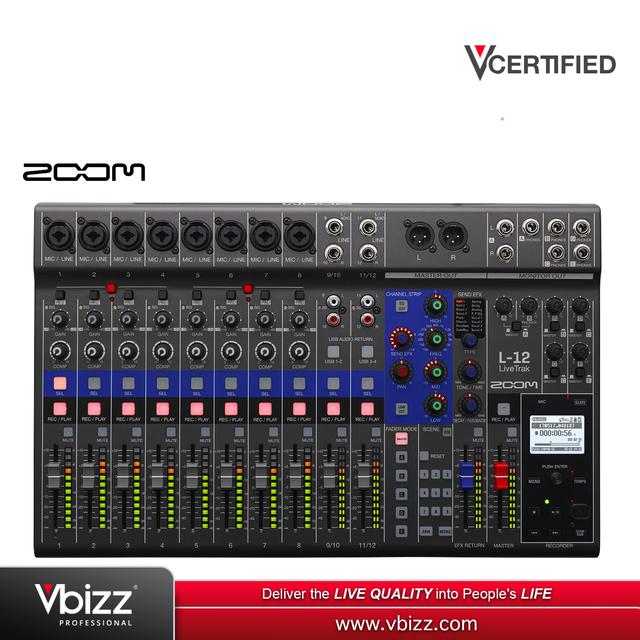 product-image-ZOOM L12 12 Channel Digital Mixer Recorder