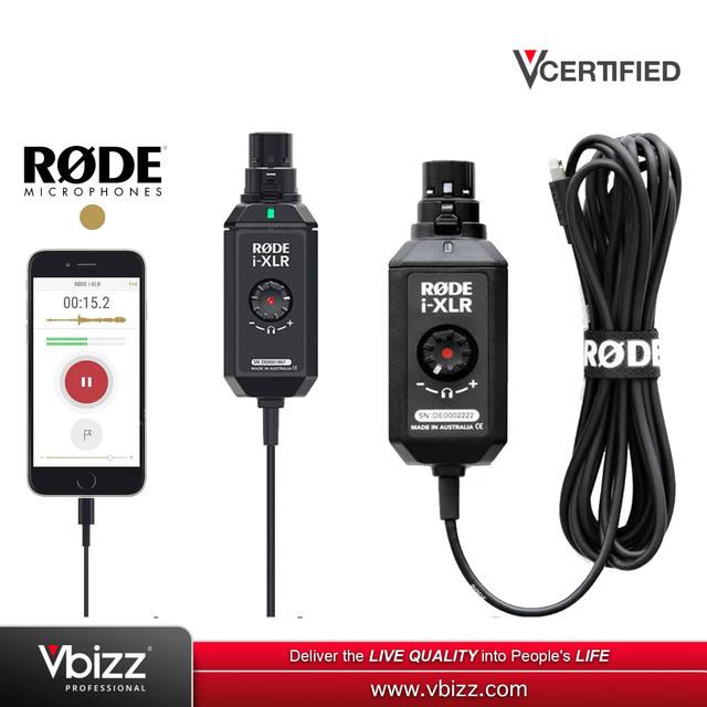 product-image-RODE i-XLR Digital XLR Interface for iOS Devices