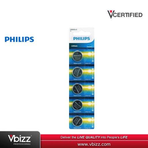 philips-lithium-coin-minicells-battery-3v-battery-5-x-cr2025-long-lasting-battery